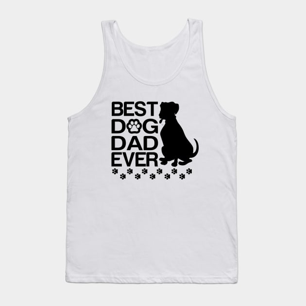 Best great dane Dad Ever, Best Dog Dad Ever Tank Top by slawers